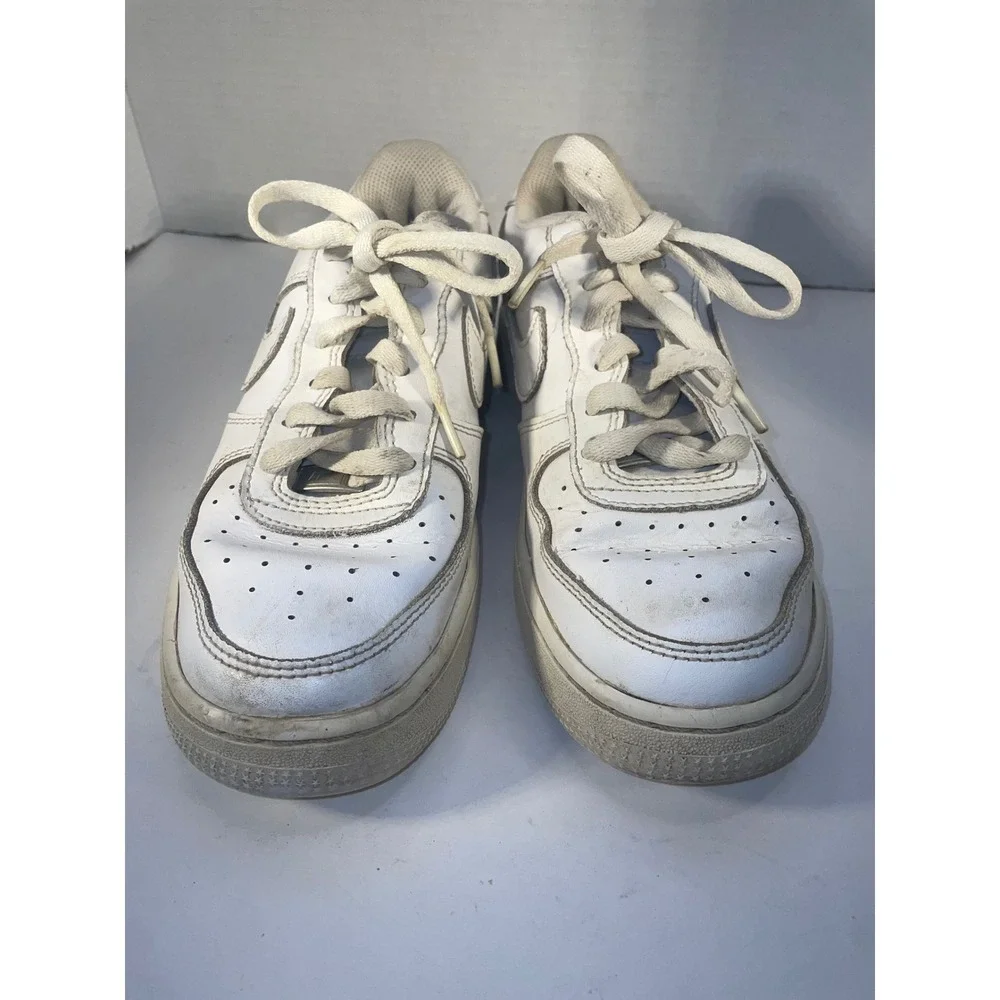 Nike Air Force 1 White Athletic Sneakers Kids Youth‎ Shoes Size 6Y